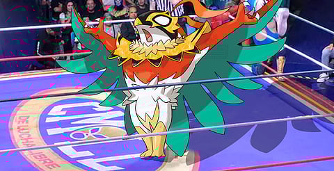 Mega Hawlucha se presentará oficialmente en la Arena México