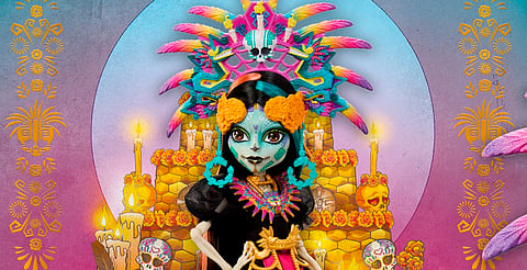 Monster High lanza muñeca con esencia mexica: Skelita honra el Día de Muertos