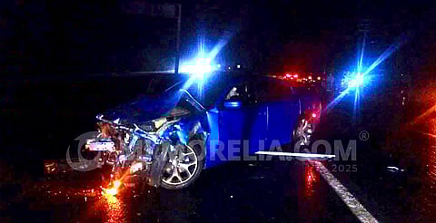 Choque deja una niña muerta y una mujer herida, en la Morelia-Pátzcuaro