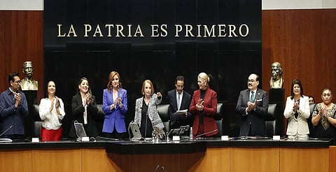 Laura Itzel Castillo ya es presidenta del Senado