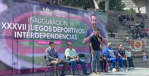 Inauguran la edición XXXVII de los Juegos Deportivos Interdependencias