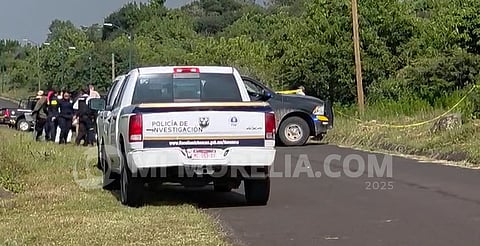 Hallan un chavo muerto en Morelia; no saben quién es