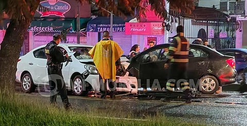 Mientras dormías: chocan en la Madero, en Morelia