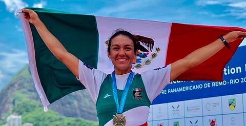 Kenia Lechuga se prepara en China rumbo al Mundial de Remo 2025