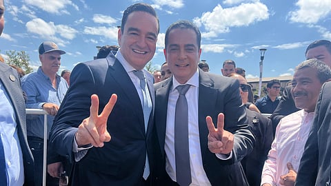 Buenos gobiernos, buenos resultados: Carlos Soto en la toma de protesta de Toño Ochoa en Durango