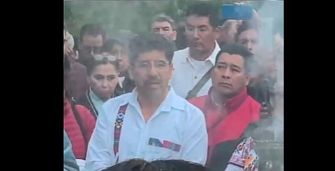 Nueva SCJN recibe bastones de mando en rito ancestral; por la noche, la ceremonia oficial
