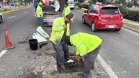 Reportes de baches en el periférico de Morelia son mínimos y se atienden de inmediato: SCOP