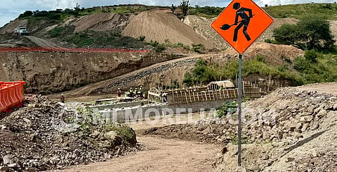 Tramo 4 de segundo anillo de Morelia, con avance de 20%; estará listo en octubre de 2026