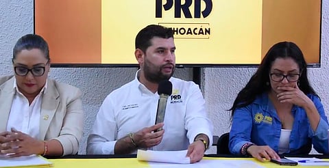 Se sacude PRD Michoacán el "Pacto por México" y reitera que principal alianza para el 27 será con la ciudadanía