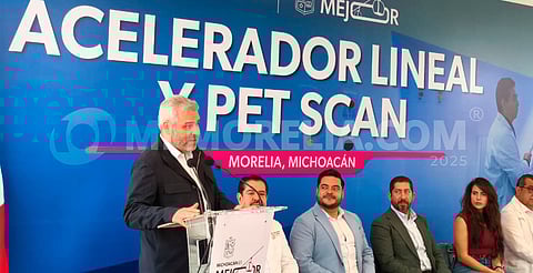 Gobernador inaugura área de acelerador lineal y PET Scan en Hospital Oncológico de Morelia