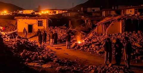 Suman más de 2 mil 200 muertos por sismo en Afganistán
