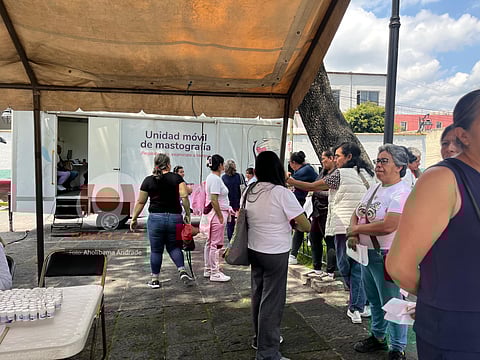 Unidad móvil de mastografía llega a Plaza del Carmen en Morelia; se podría programar otra jornada