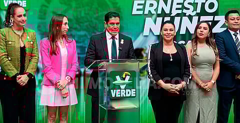 En primer informe legislativo, Ernesto Núñez resalta la presentación de 13 iniciativas propias