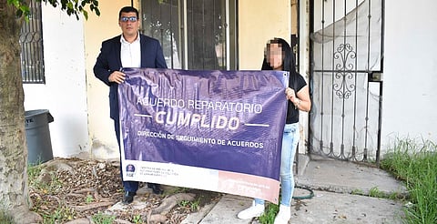 Morelia: llegó a su casa en Misión del Valle y había otras personas; FGE le ayuda a recuperarla