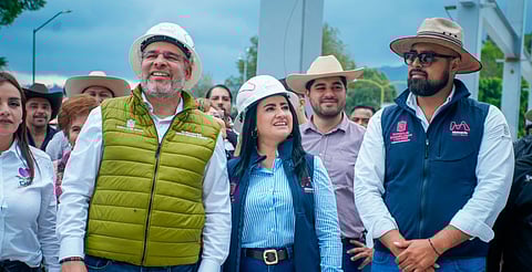 Gladyz Butanda continúa construyendo obras complementarias del teleférico en Uruapan