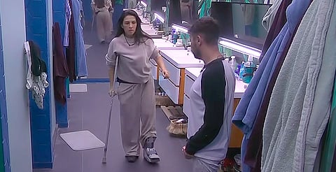 Dalílah Polanco estará seis semanas en muletas tras caída