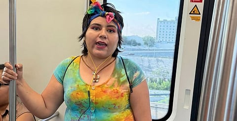 “Lady Metro” se vuelve viral tras atacar a pasajero en Monterrey