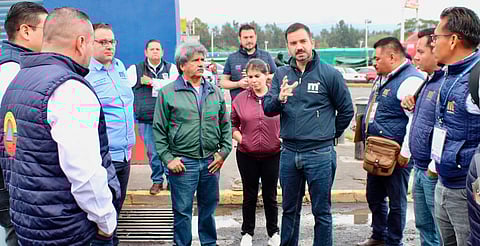Yankel Benítez encabeza operativo de ordenamiento comercial en la colonia Mariano Michelena