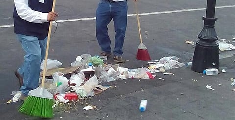 Fiestas patrias en Morelia dejarían cerca de 100 toneladas de basura: Servicios Públicos