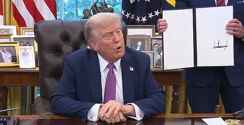 Trump propone regresar al Departamento de Guerra en EE.UU
