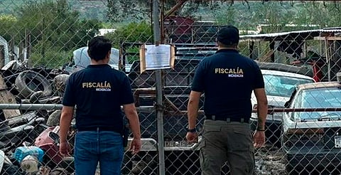 FGE recupera motor robado en domicilio de Morelia; inmueble fue asegurado