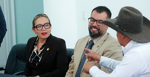 Yarabí Ávila se reúne con autoridades de la UAZ; crear sinergia entre instituciones, el objetivo