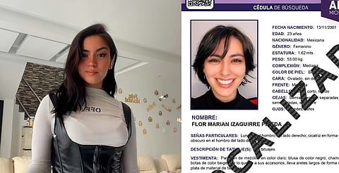 Localizan con vida a Marian Izaguirre, influencer desaparecida en Uruapan