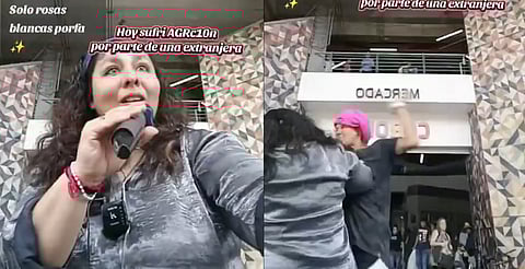 Video: cantante callejera es atacada durante show en Guadalajara