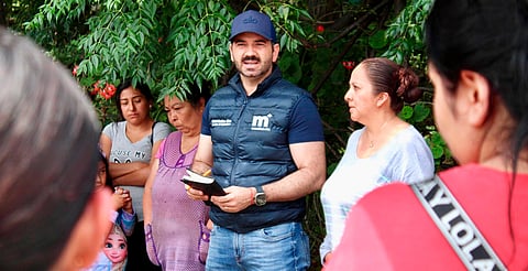 Yankel Benítez impulsa regularización y mejoras en colonia Las Verónicas