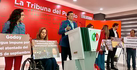 PRI lanza fuertes acusaciones contra Leonel Godoy por granadazos del 15S