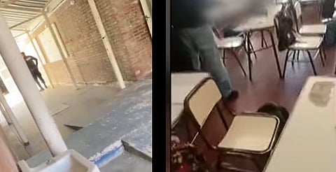 VIDEO: adolescente dispara en escuela de Argentina y luego se atrinchera