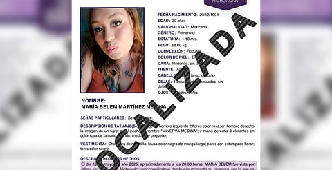 FGE ubica a mujer reportada como desaparecida en Morelia desde mayo