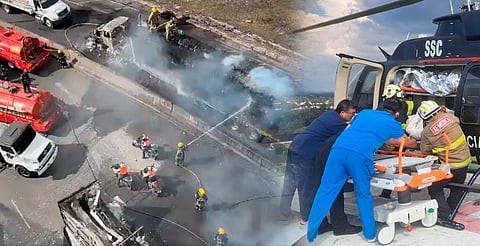 Explosión de pipa en Iztapalapa deja 57 lesionados, 19 en estado grave