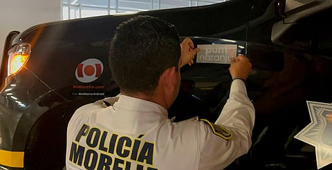 Policía Morelia sumará 100 unidades vehiculares a la red de Punto Naranja: comisario
