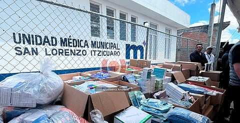Ayuntamiento de Morelia entrega medicamentos e insumos a la Unidad Médica Municipal San Lorenzo Itzícuaro