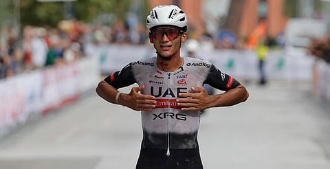 Isaac del Toro gana la Coppa Sabatini 2025, su tercera clásica en Italia