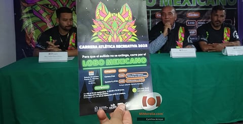 ¡Corre por el lobo mexicano! Zoológico de Morelia anuncia carrera nocturna 2025