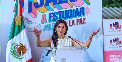 Michoacán "se pone los tenis" por la paz: Gabriela Molina