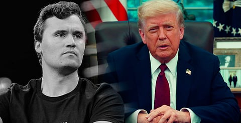 Trump manda mensaje tras asesinato de Charlie Kirk: “Es un día oscuro para América”