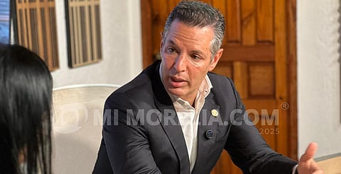 Murat reconoce a Saucedo y Morón como perfiles competitivos: “Serán los michoacanos quienes decidan”
