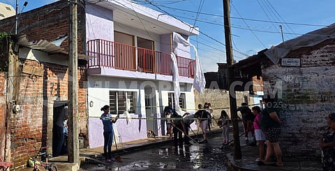 Adulto mayor resulta herido tras explosión por fuga de gas en Jacona