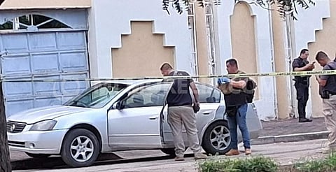 Persecución armada en Apatzingán deja dos vehículos asegurados