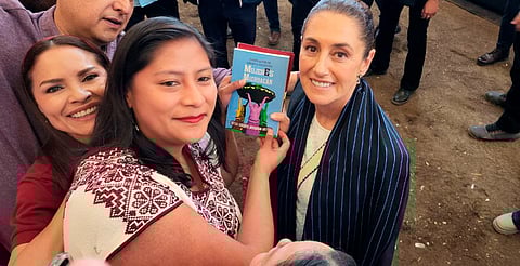 Celeste Ascencio reconoce el trabajo de la presidenta Sheinbaum; avanza la justicia social en Michoacán