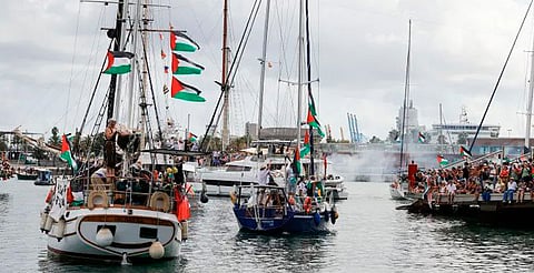 SRE brinda asistencia a mexicanos en la flotilla Global Sumud