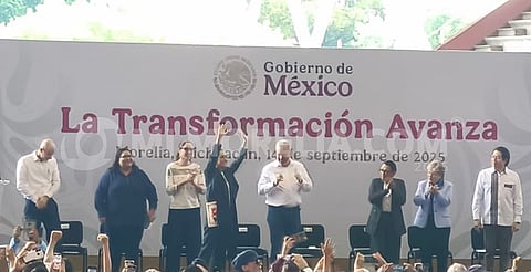 Pensión de “Mujeres Bienestar” beneficiará a más de 119 mil mujeres en Michoacán: Claudia Sheinbaum