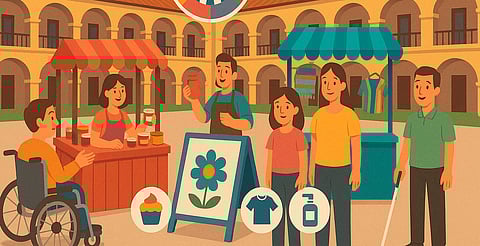 Mercadita “Talento sin Barreras” se instalará en el Clavijero este miércoles
