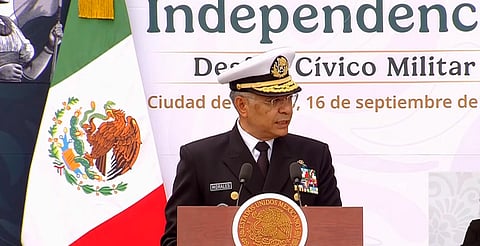 Con Sheinbaum como Comandanta Suprema, la Marina desfila y reafirma su lealtad