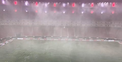 Chivas vs Tigres se suspende por tormenta en Estadio Akron