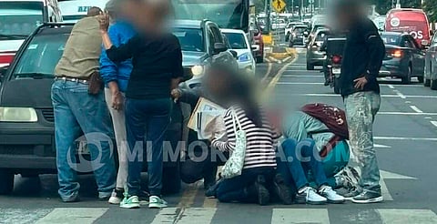 Atropellan a mujer en la Madero, frente al IMSS, en Morelia