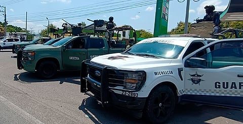 Fuerzas estatales y federales refuerzan operativo de seguridad en Buenavista